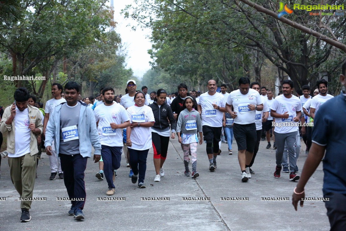 Run For Girl Child by Seva Bharathi at Gachibowli Stadium, Hyderabad