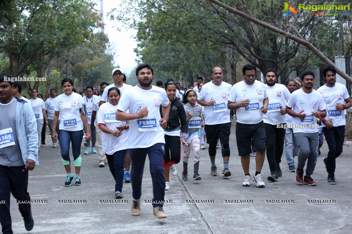 Run For Girl Child by Seva Bharathi at Gachibowli Stadium, Hyderabad