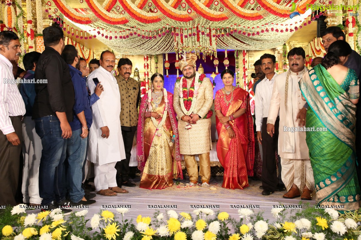Wedding of Dr. Simran & Rishikesh Prasad at Imperial Garden, Secunderabad