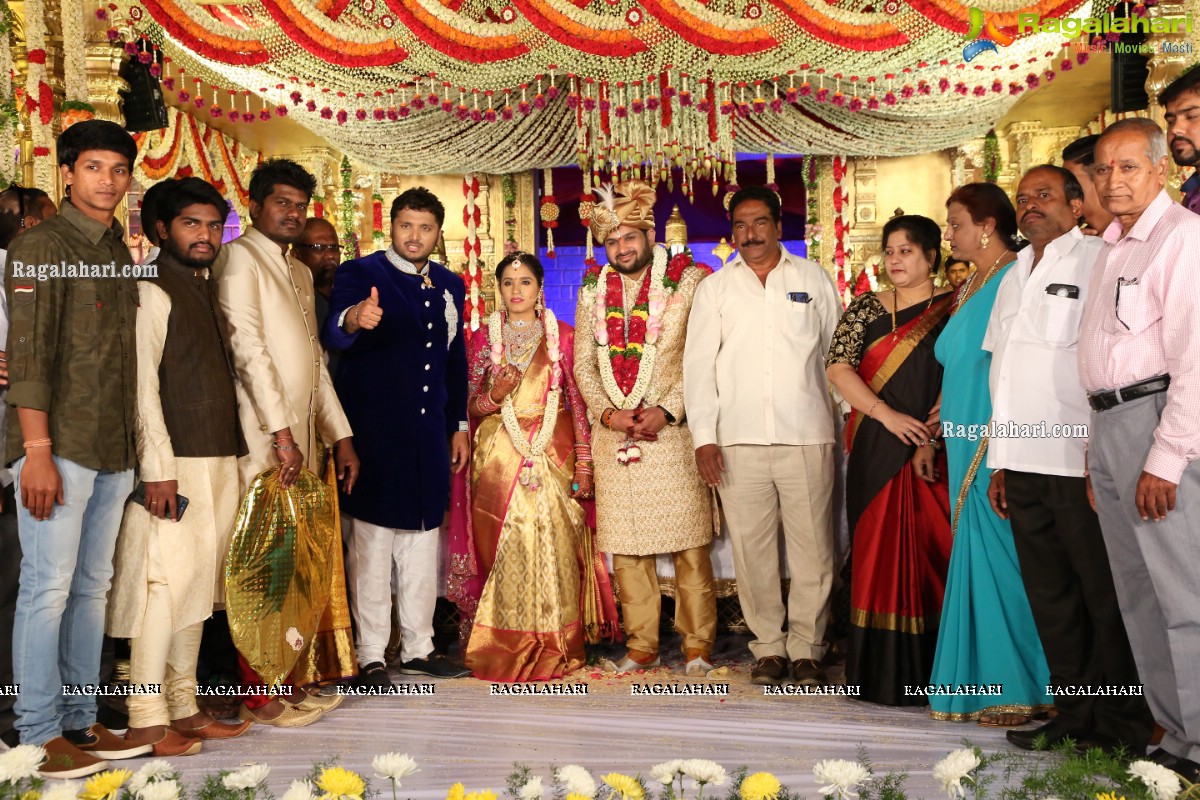 Wedding of Dr. Simran & Rishikesh Prasad at Imperial Garden, Secunderabad