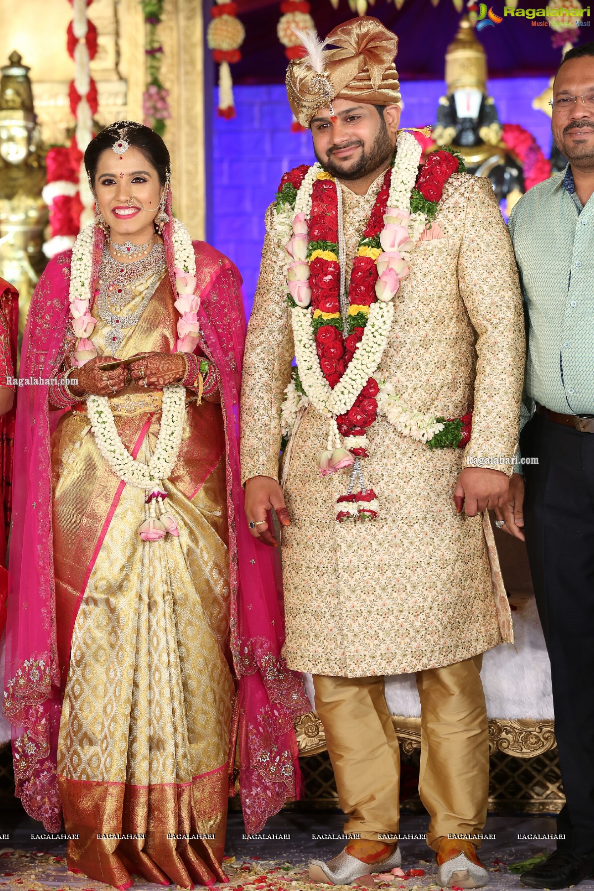 Wedding of Dr. Simran & Rishikesh Prasad at Imperial Garden, Secunderabad