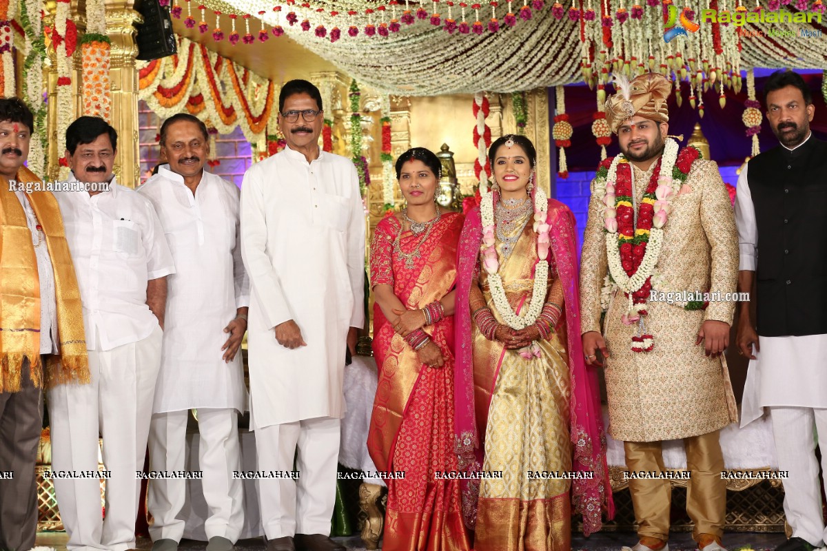 Wedding of Dr. Simran & Rishikesh Prasad at Imperial Garden, Secunderabad