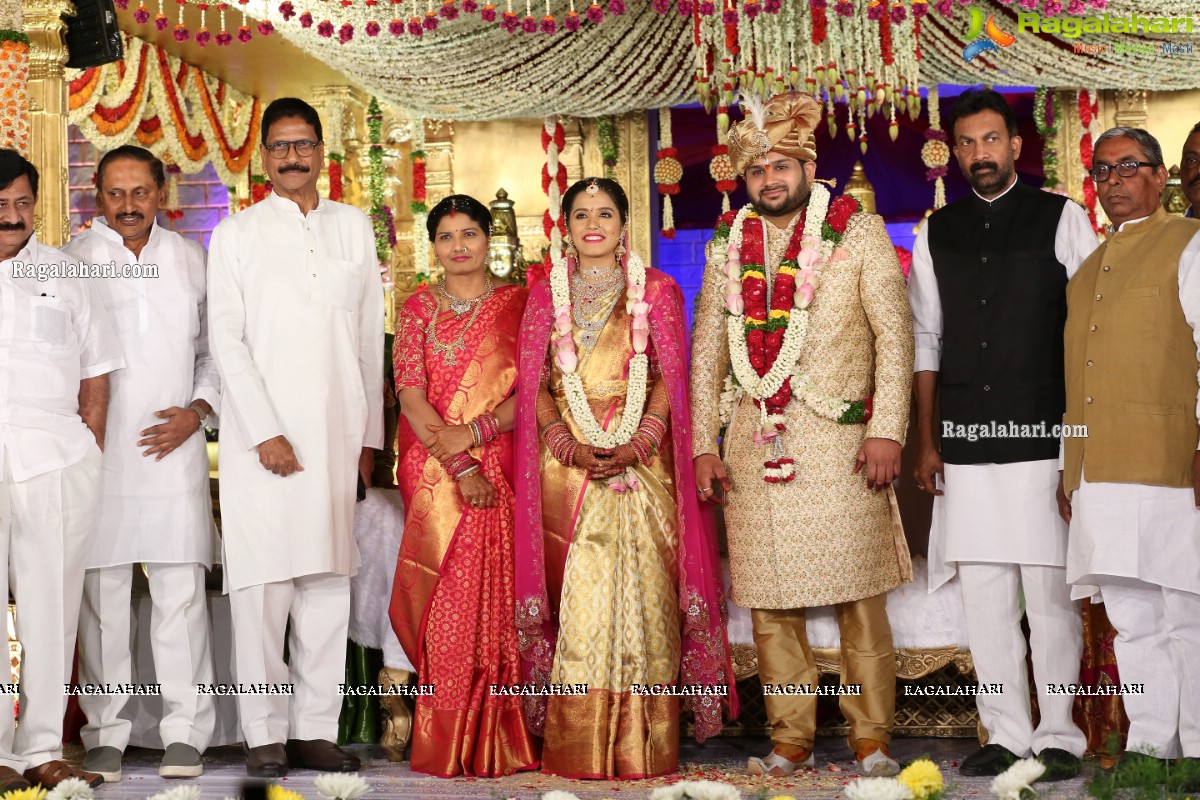 Wedding of Dr. Simran & Rishikesh Prasad at Imperial Garden, Secunderabad