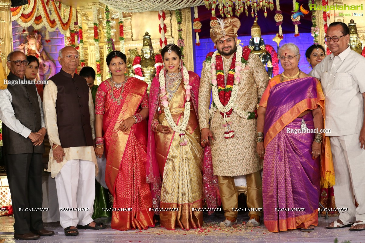 Wedding of Dr. Simran & Rishikesh Prasad at Imperial Garden, Secunderabad