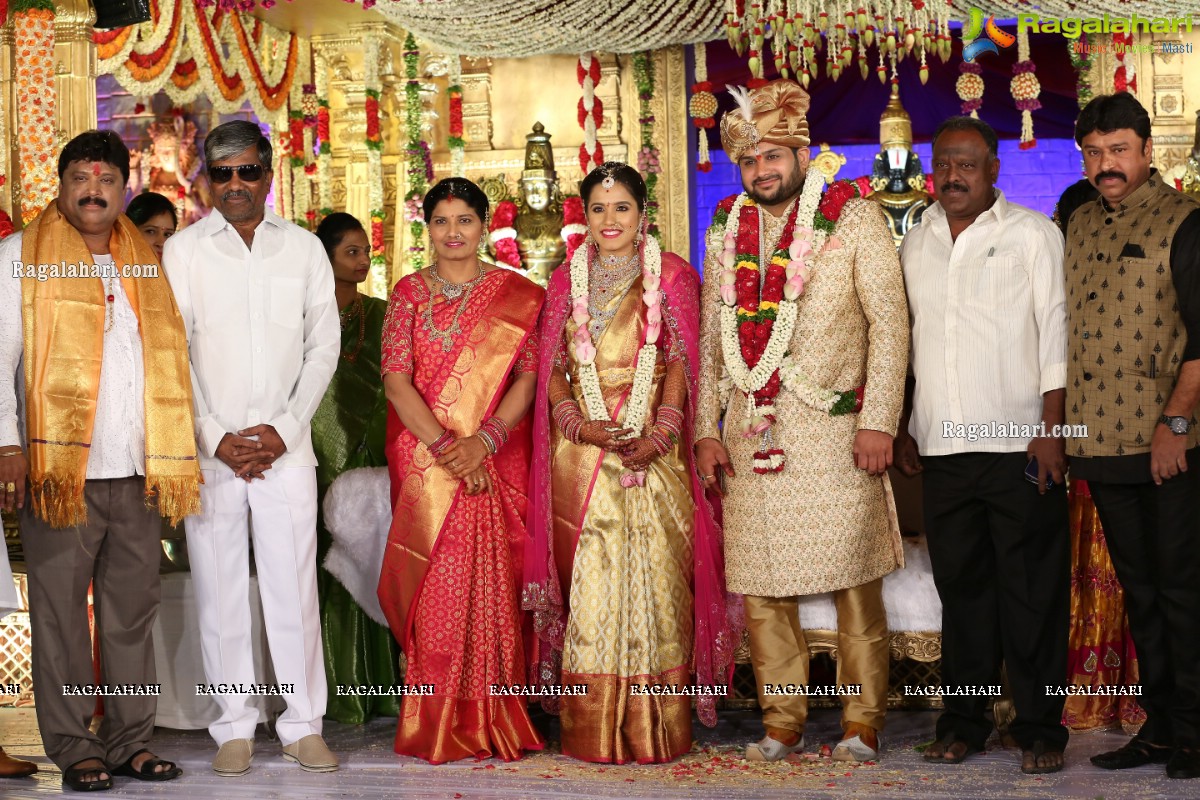 Wedding of Dr. Simran & Rishikesh Prasad at Imperial Garden, Secunderabad