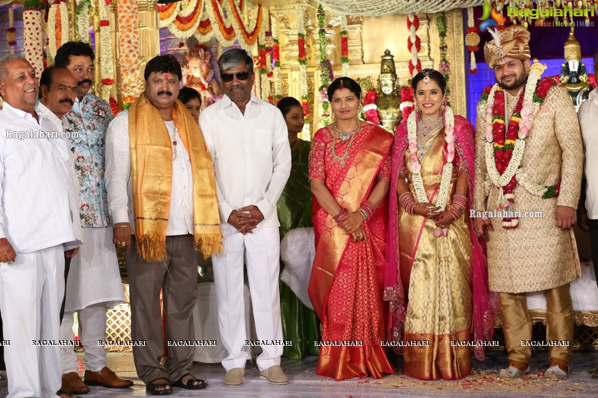 Wedding of Dr. Simran & Rishikesh Prasad at Imperial Garden, Secunderabad