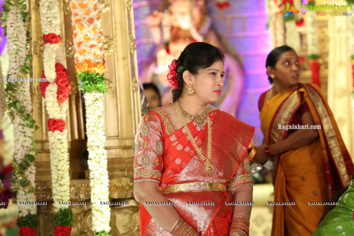 Wedding of Dr. Simran & Rishikesh Prasad at Imperial Garden, Secunderabad