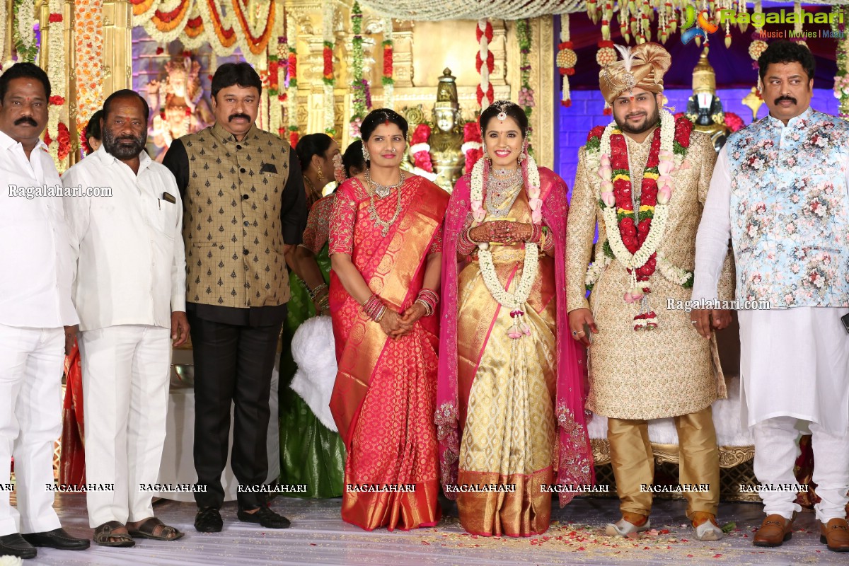 Wedding of Dr. Simran & Rishikesh Prasad at Imperial Garden, Secunderabad