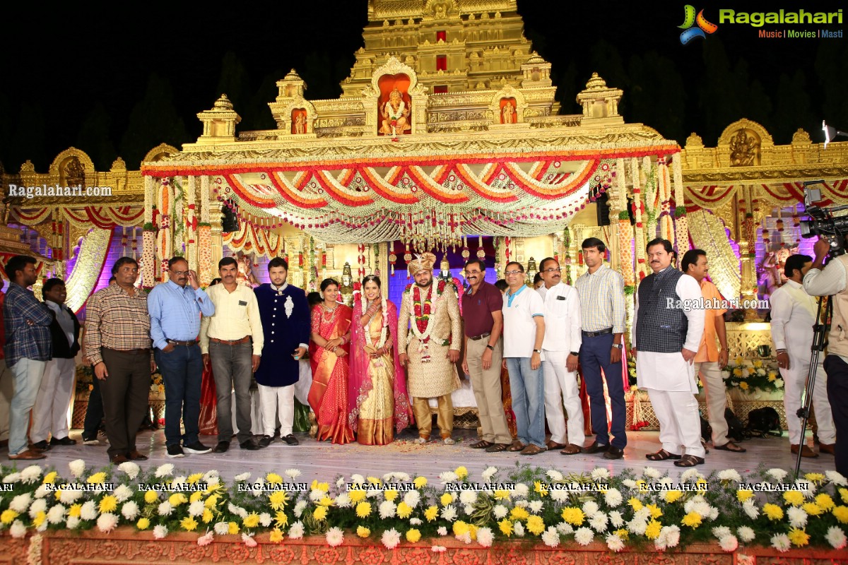 Wedding of Dr. Simran & Rishikesh Prasad at Imperial Garden, Secunderabad