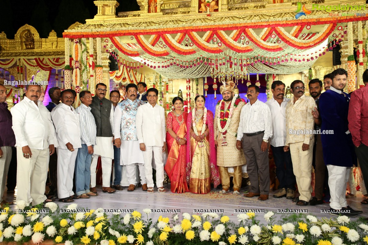 Wedding of Dr. Simran & Rishikesh Prasad at Imperial Garden, Secunderabad