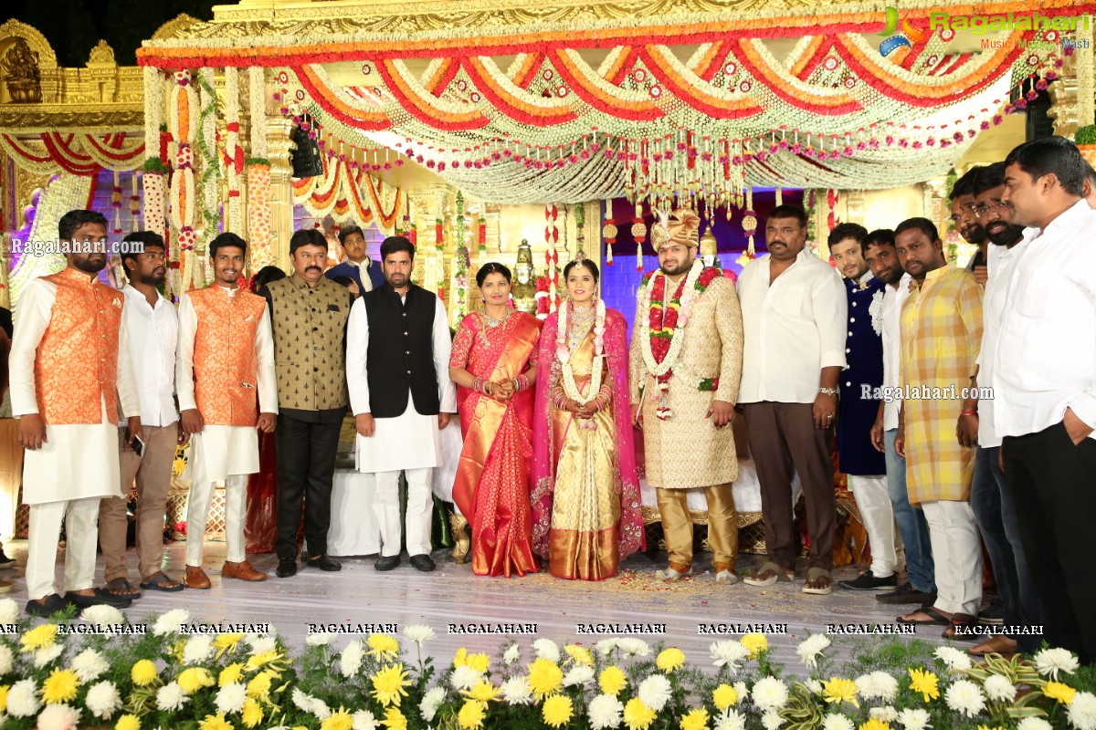 Wedding of Dr. Simran & Rishikesh Prasad at Imperial Garden, Secunderabad