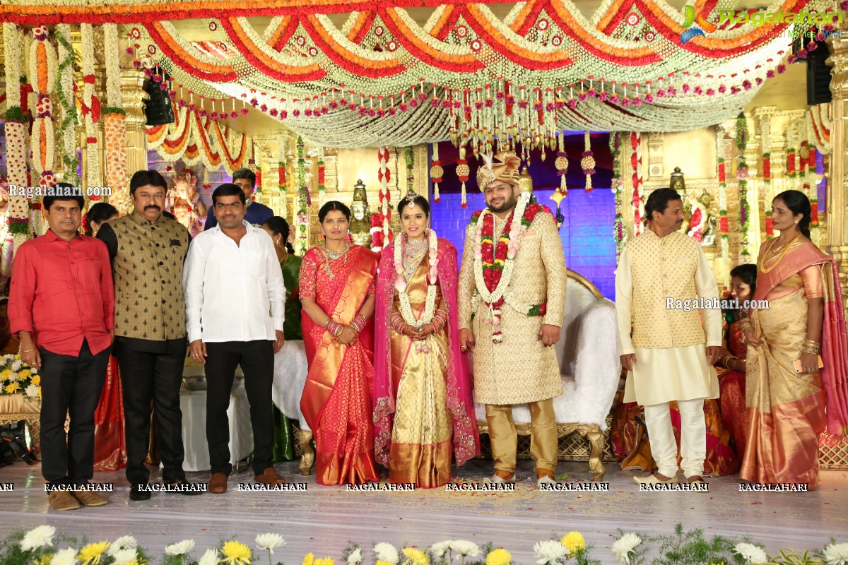 Wedding of Dr. Simran & Rishikesh Prasad at Imperial Garden, Secunderabad