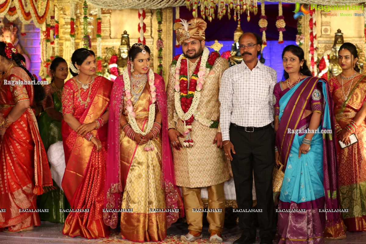 Wedding of Dr. Simran & Rishikesh Prasad at Imperial Garden, Secunderabad