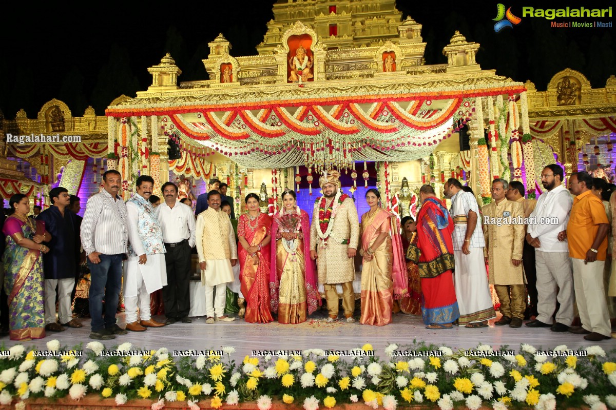 Wedding of Dr. Simran & Rishikesh Prasad at Imperial Garden, Secunderabad