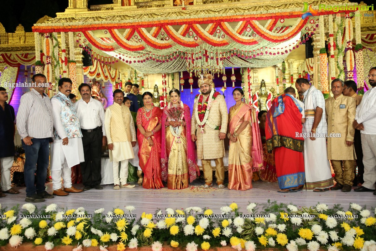 Wedding of Dr. Simran & Rishikesh Prasad at Imperial Garden, Secunderabad