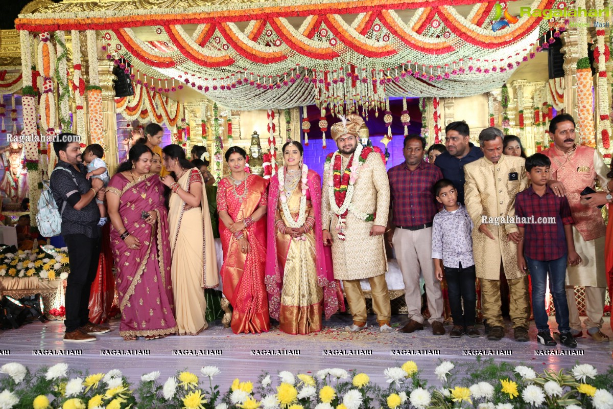 Wedding of Dr. Simran & Rishikesh Prasad at Imperial Garden, Secunderabad