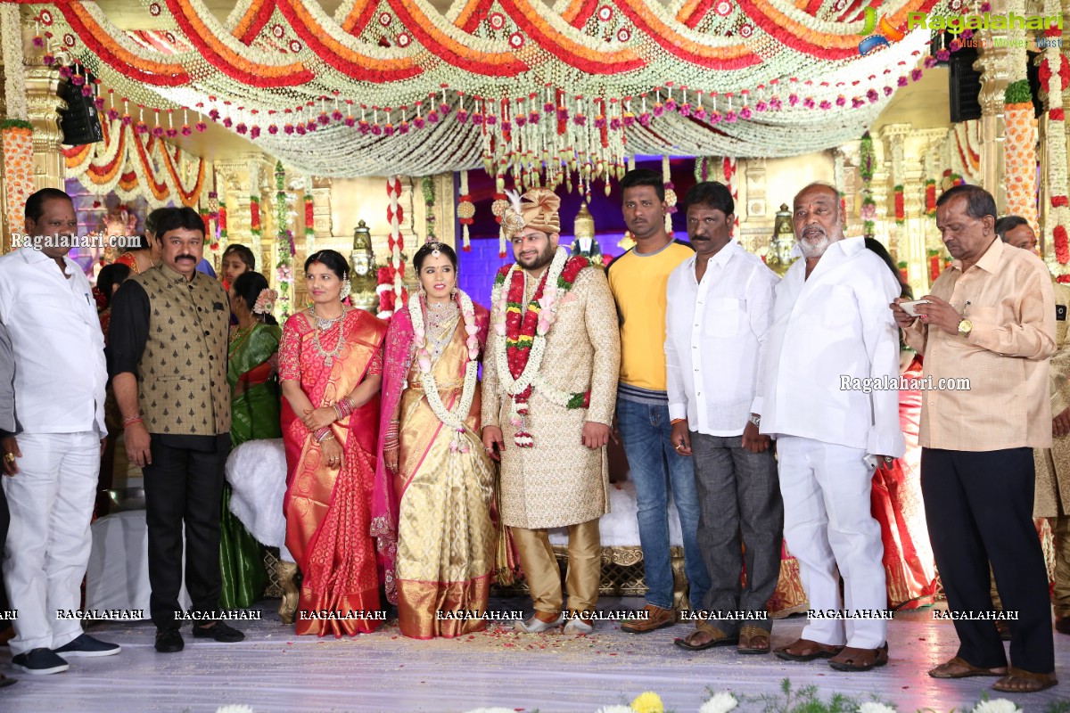 Wedding of Dr. Simran & Rishikesh Prasad at Imperial Garden, Secunderabad