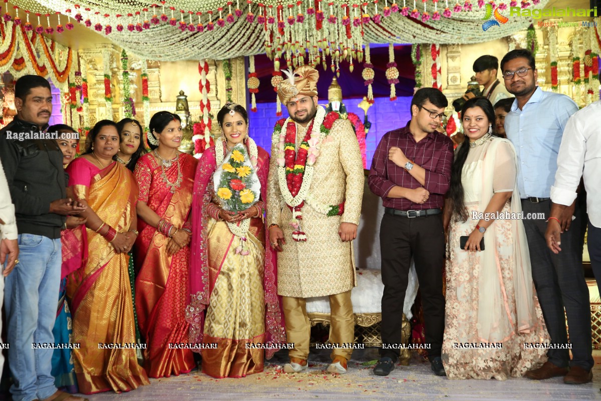 Wedding of Dr. Simran & Rishikesh Prasad at Imperial Garden, Secunderabad