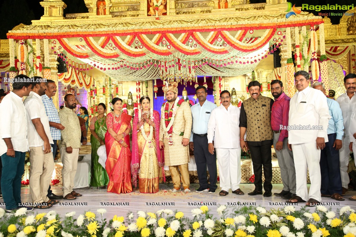 Wedding of Dr. Simran & Rishikesh Prasad at Imperial Garden, Secunderabad