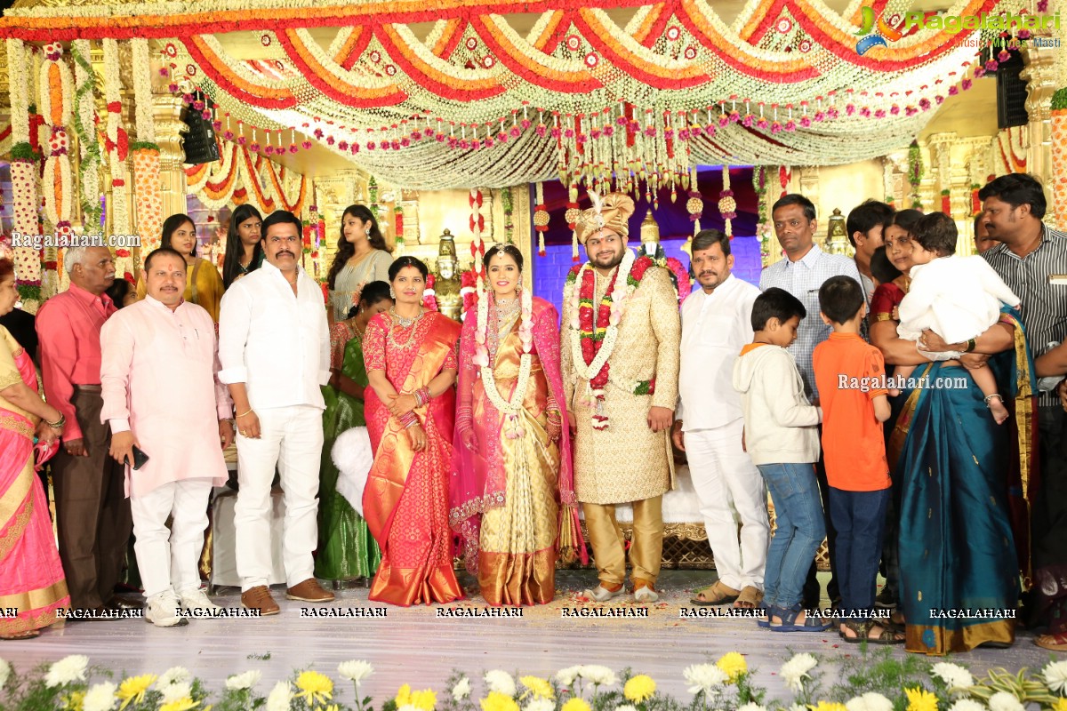 Wedding of Dr. Simran & Rishikesh Prasad at Imperial Garden, Secunderabad