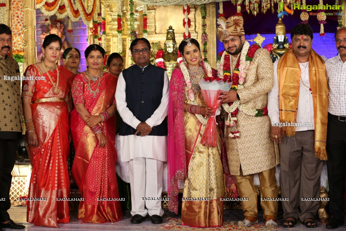 Wedding of Dr. Simran & Rishikesh Prasad at Imperial Garden, Secunderabad