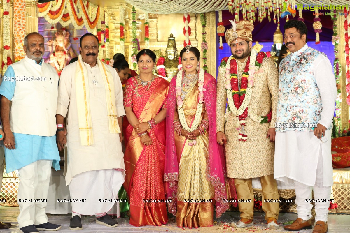 Wedding of Dr. Simran & Rishikesh Prasad at Imperial Garden, Secunderabad