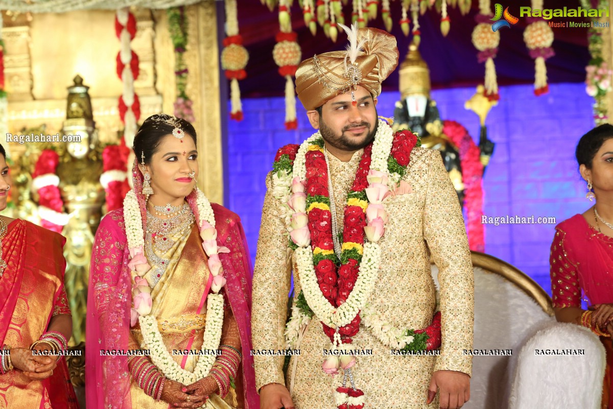 Wedding of Dr. Simran & Rishikesh Prasad at Imperial Garden, Secunderabad