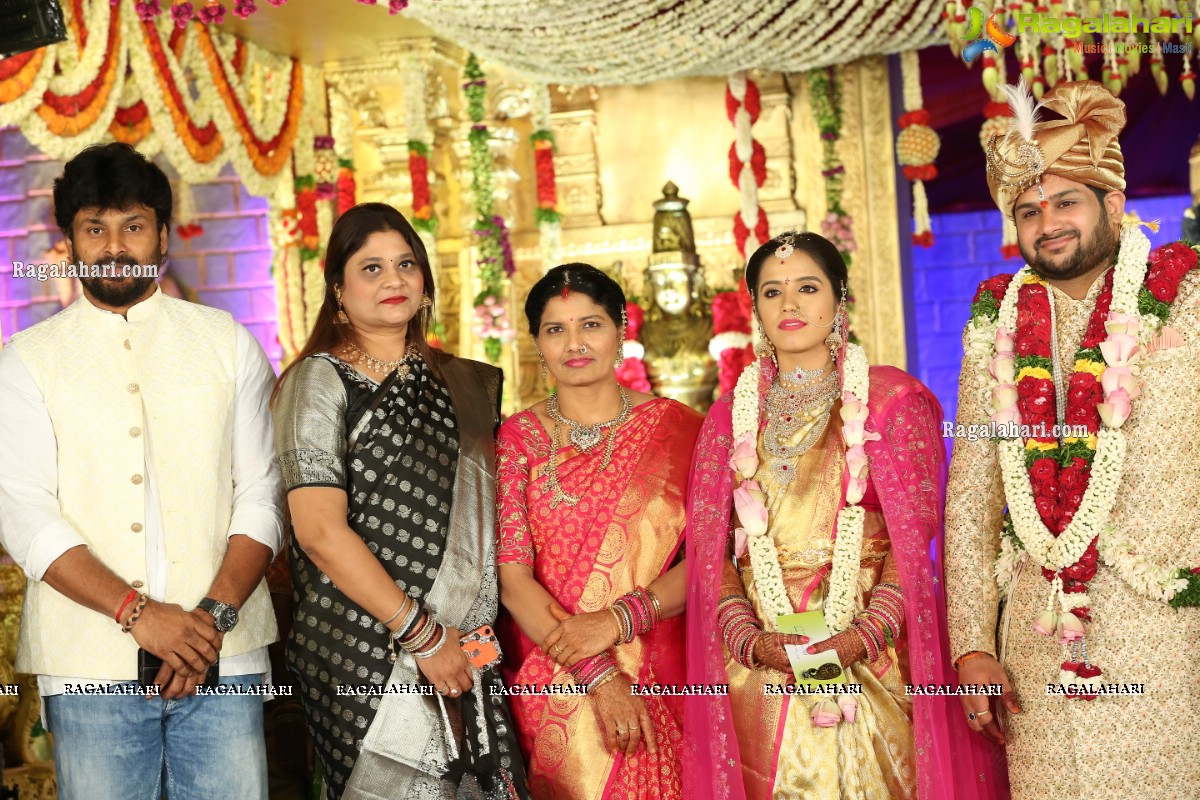 Wedding of Dr. Simran & Rishikesh Prasad at Imperial Garden, Secunderabad