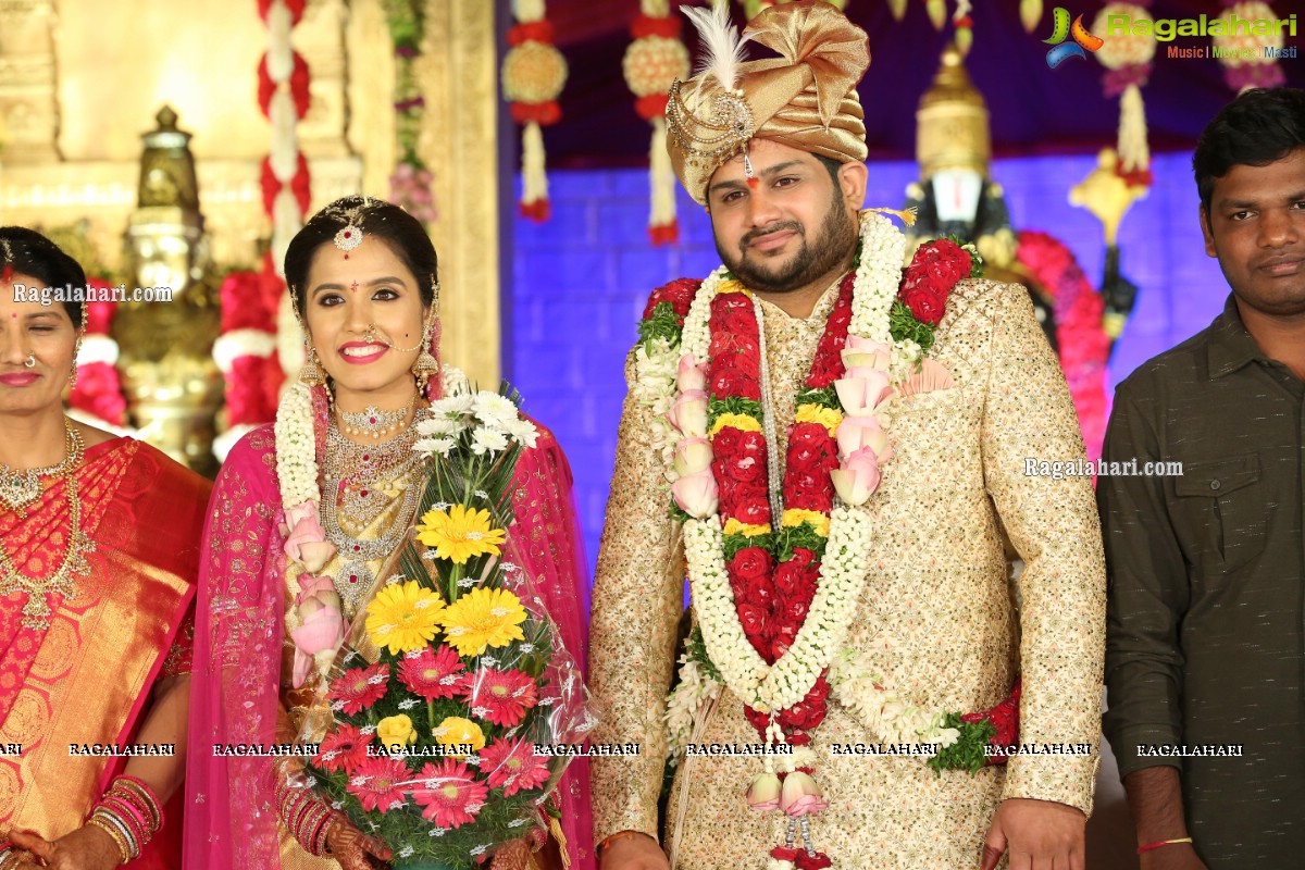 Wedding of Dr. Simran & Rishikesh Prasad at Imperial Garden, Secunderabad