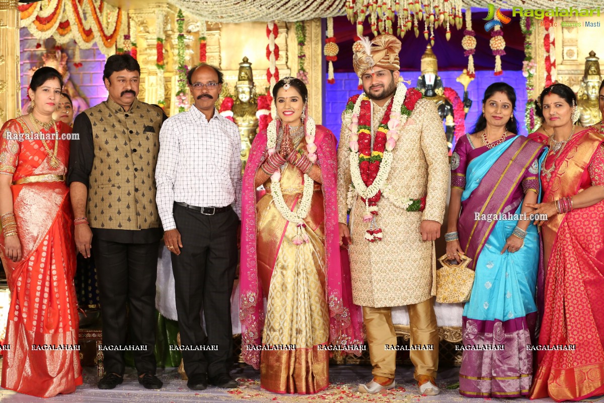 Wedding of Dr. Simran & Rishikesh Prasad at Imperial Garden, Secunderabad