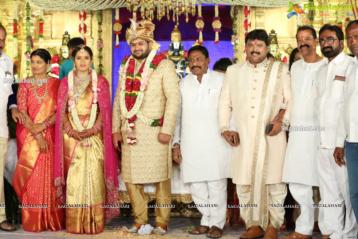 Wedding of Dr. Simran & Rishikesh Prasad at Imperial Garden, Secunderabad