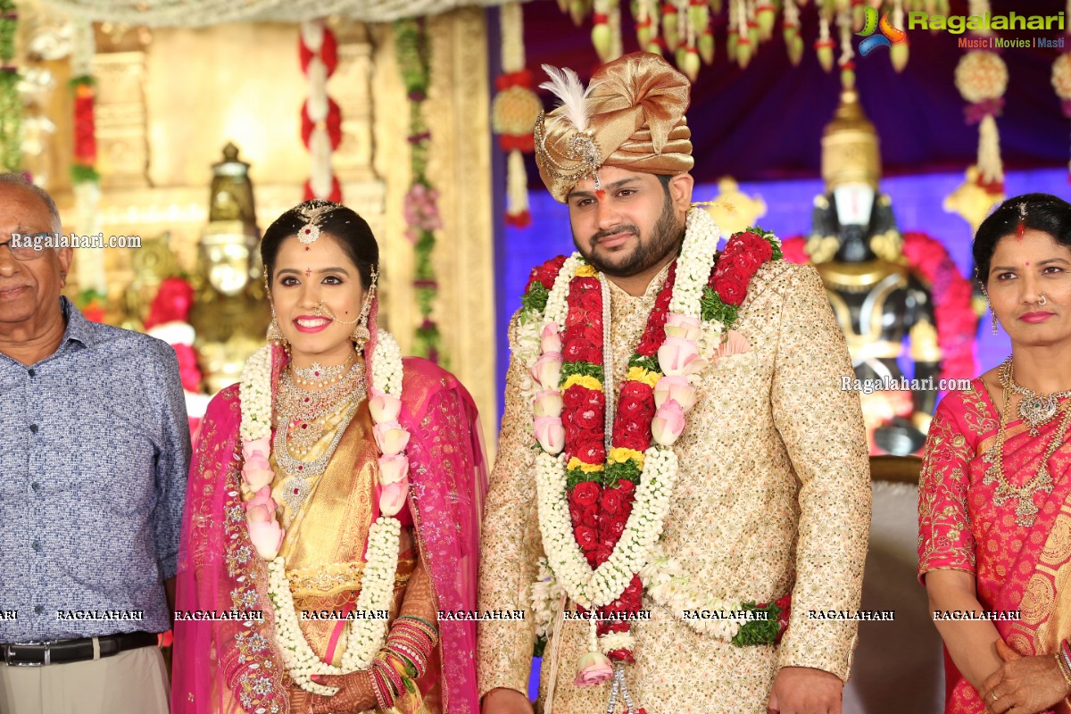 Wedding of Dr. Simran & Rishikesh Prasad at Imperial Garden, Secunderabad