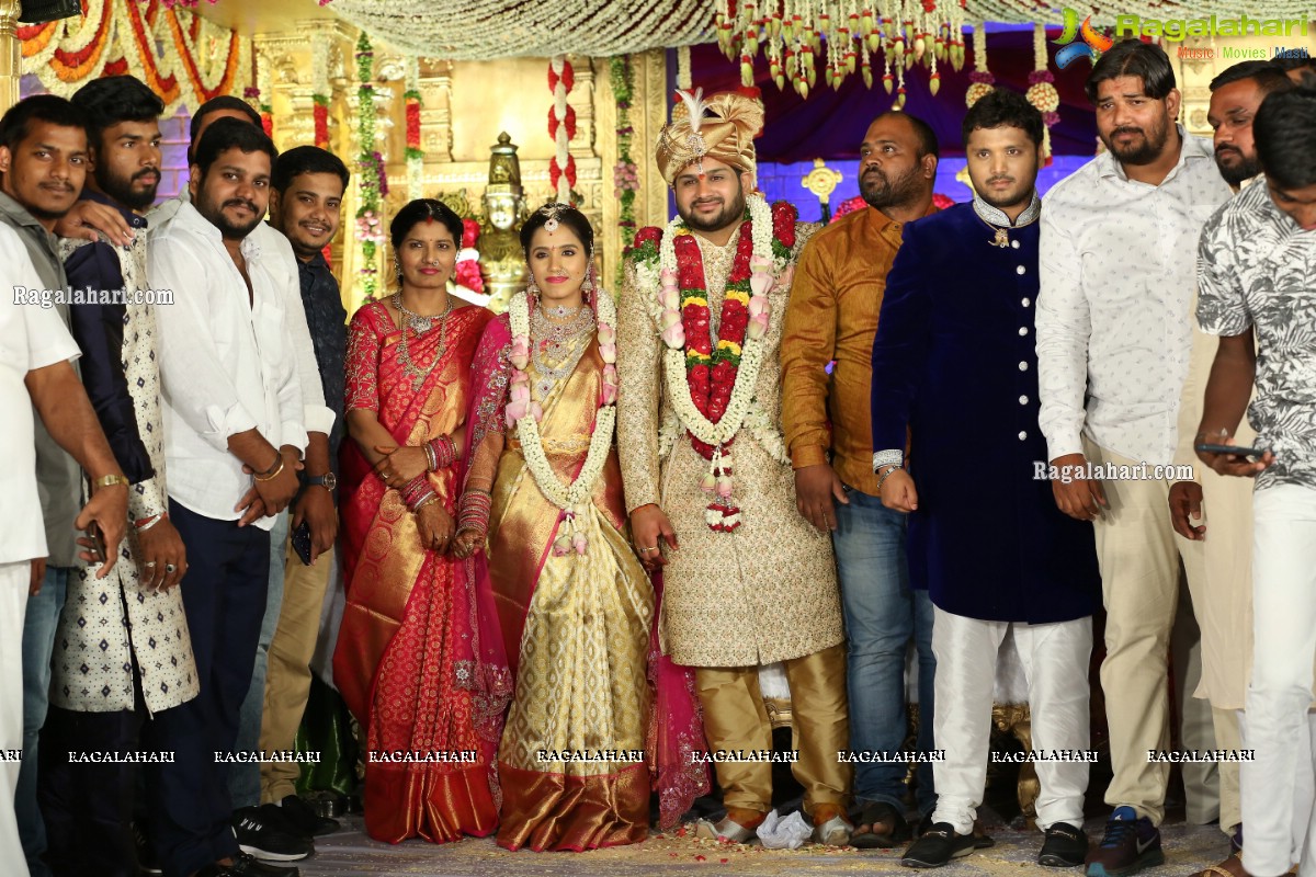 Wedding of Dr. Simran & Rishikesh Prasad at Imperial Garden, Secunderabad