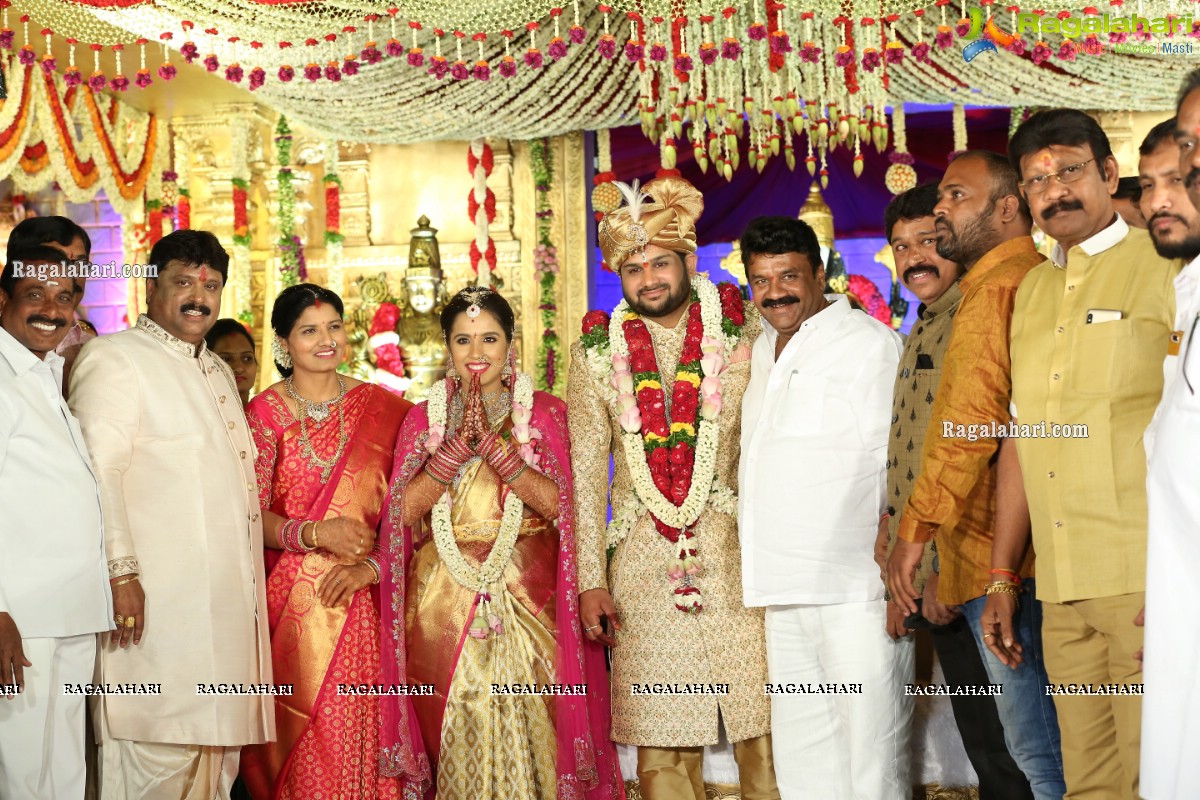 Wedding of Dr. Simran & Rishikesh Prasad at Imperial Garden, Secunderabad