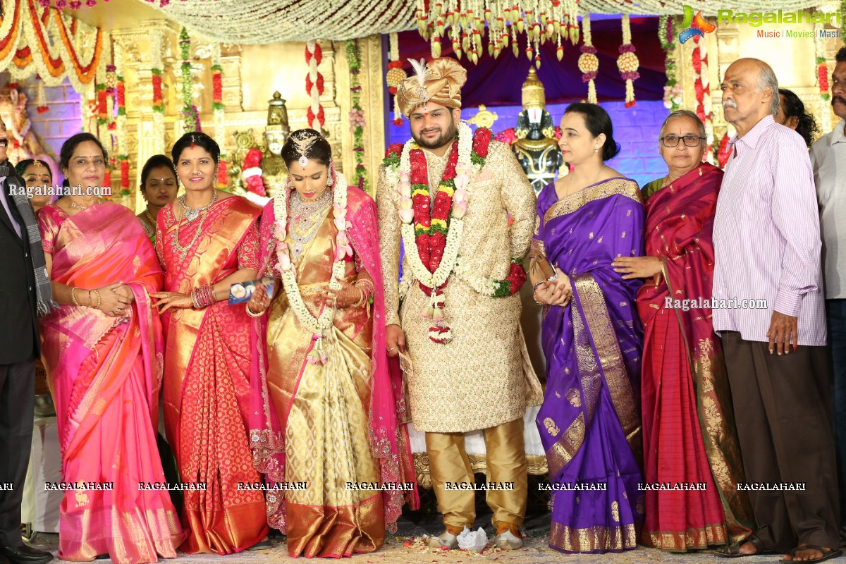 Wedding of Dr. Simran & Rishikesh Prasad at Imperial Garden, Secunderabad