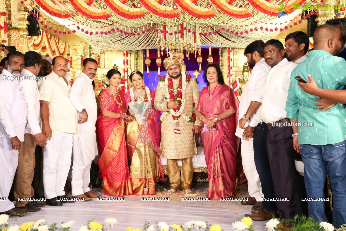 Wedding of Dr. Simran & Rishikesh Prasad at Imperial Garden, Secunderabad