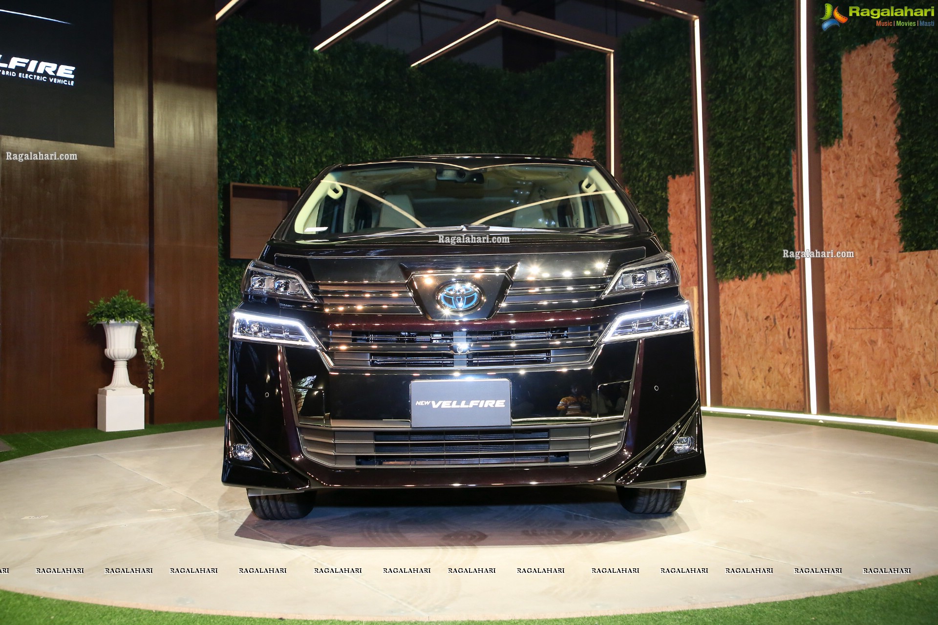 Luxurious Self-Charging EV Vellfire Showcased by Toyota at HICC