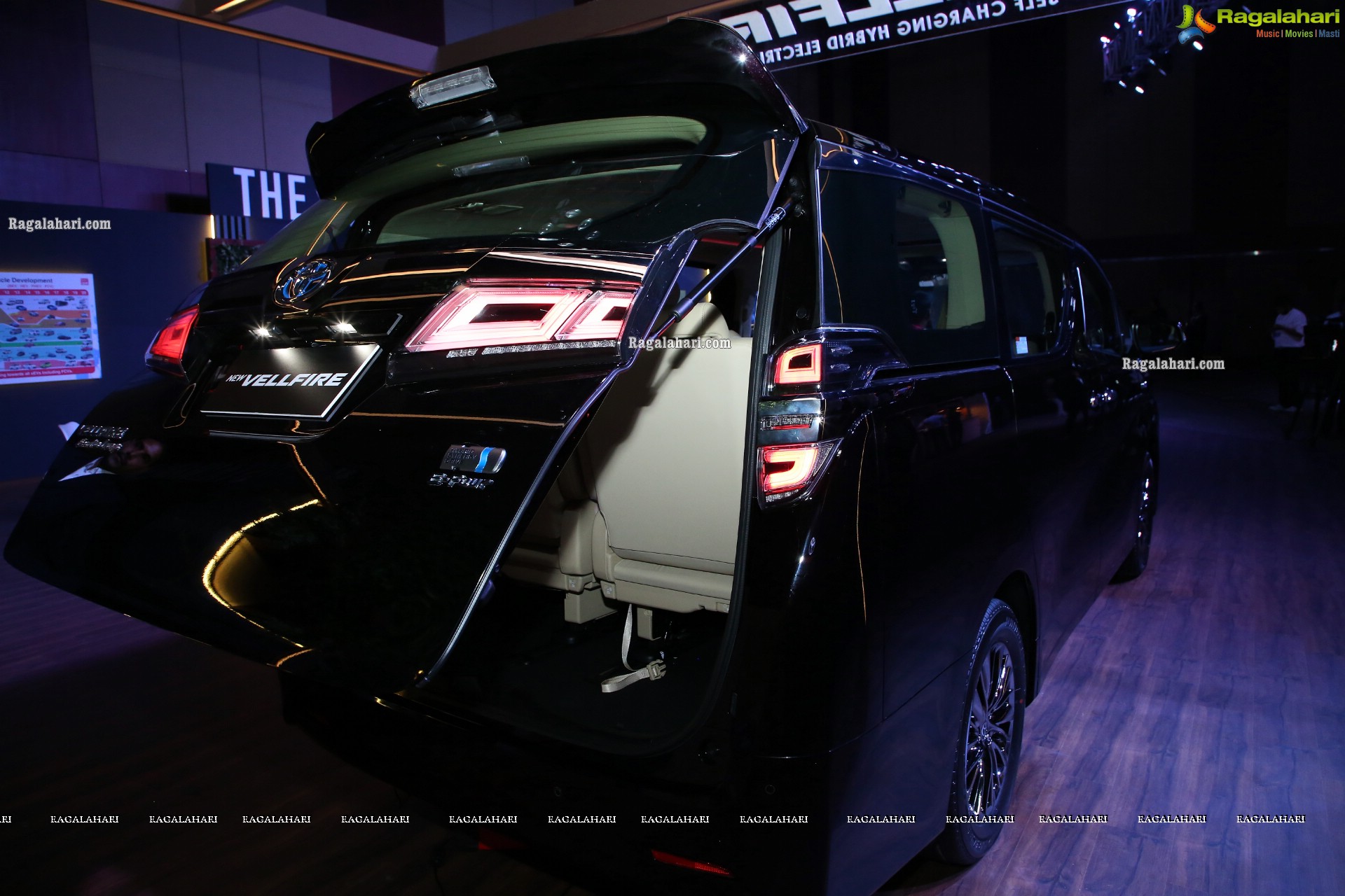 Luxurious Self-Charging EV Vellfire Showcased by Toyota at HICC