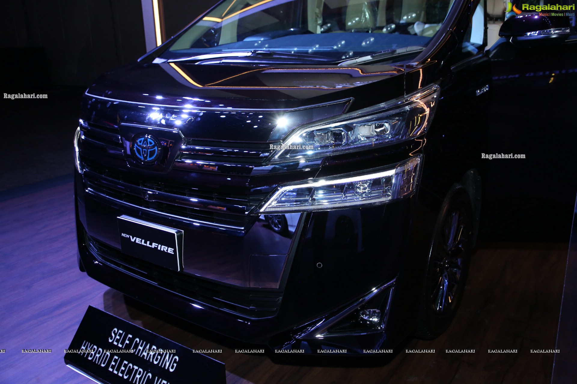 Luxurious Self-Charging EV Vellfire Showcased by Toyota at HICC