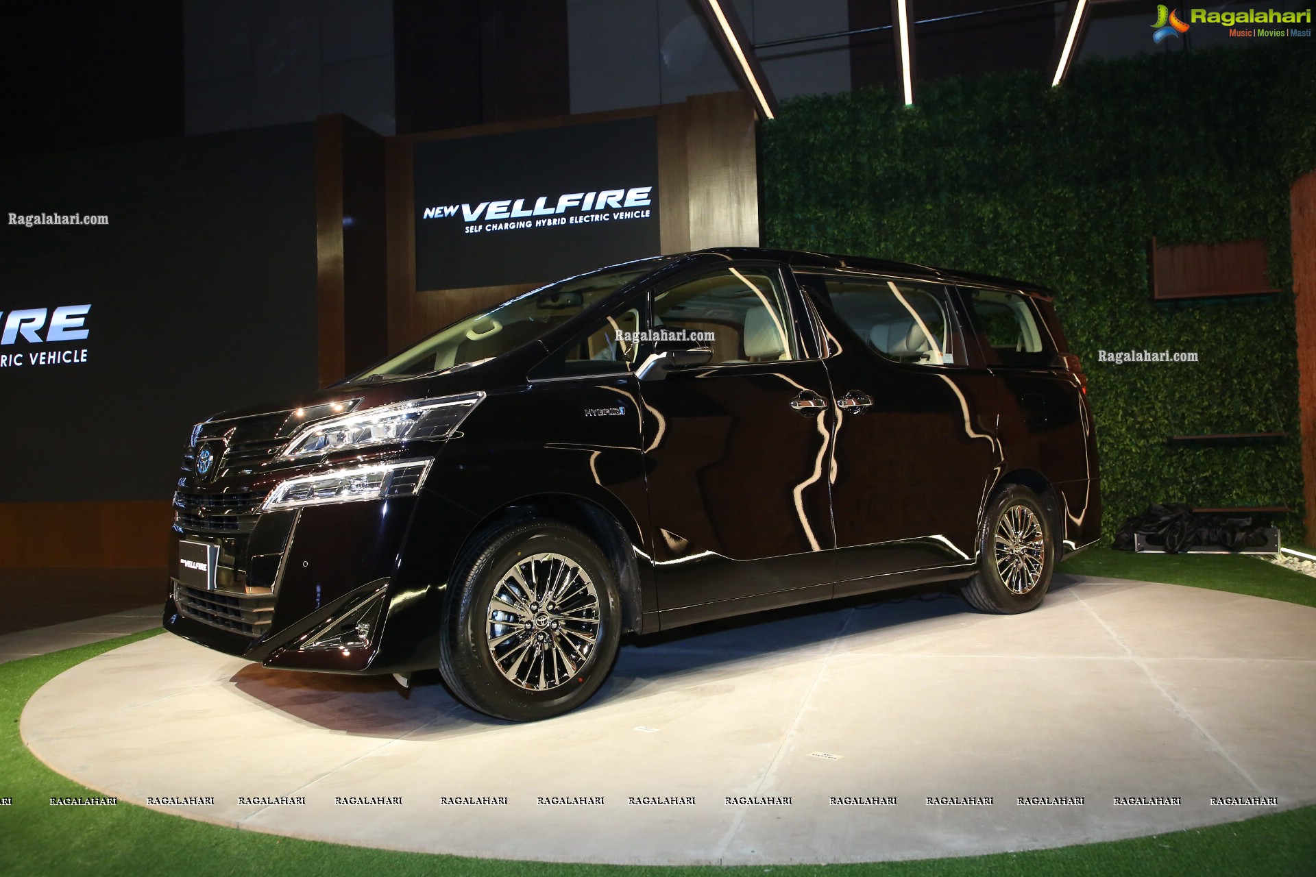 Luxurious Self-Charging EV Vellfire Showcased by Toyota at HICC