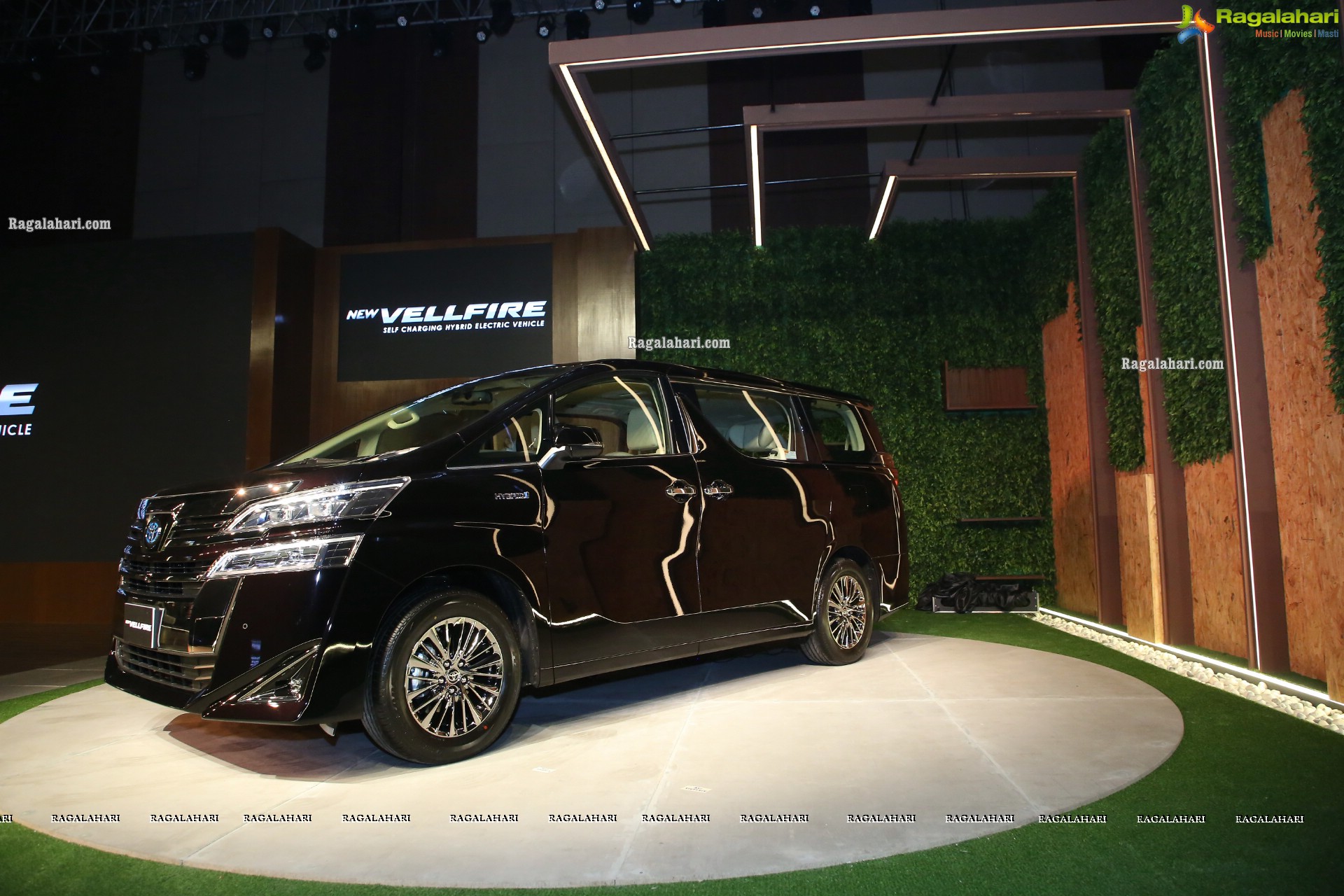 Luxurious Self-Charging EV Vellfire Showcased by Toyota at HICC