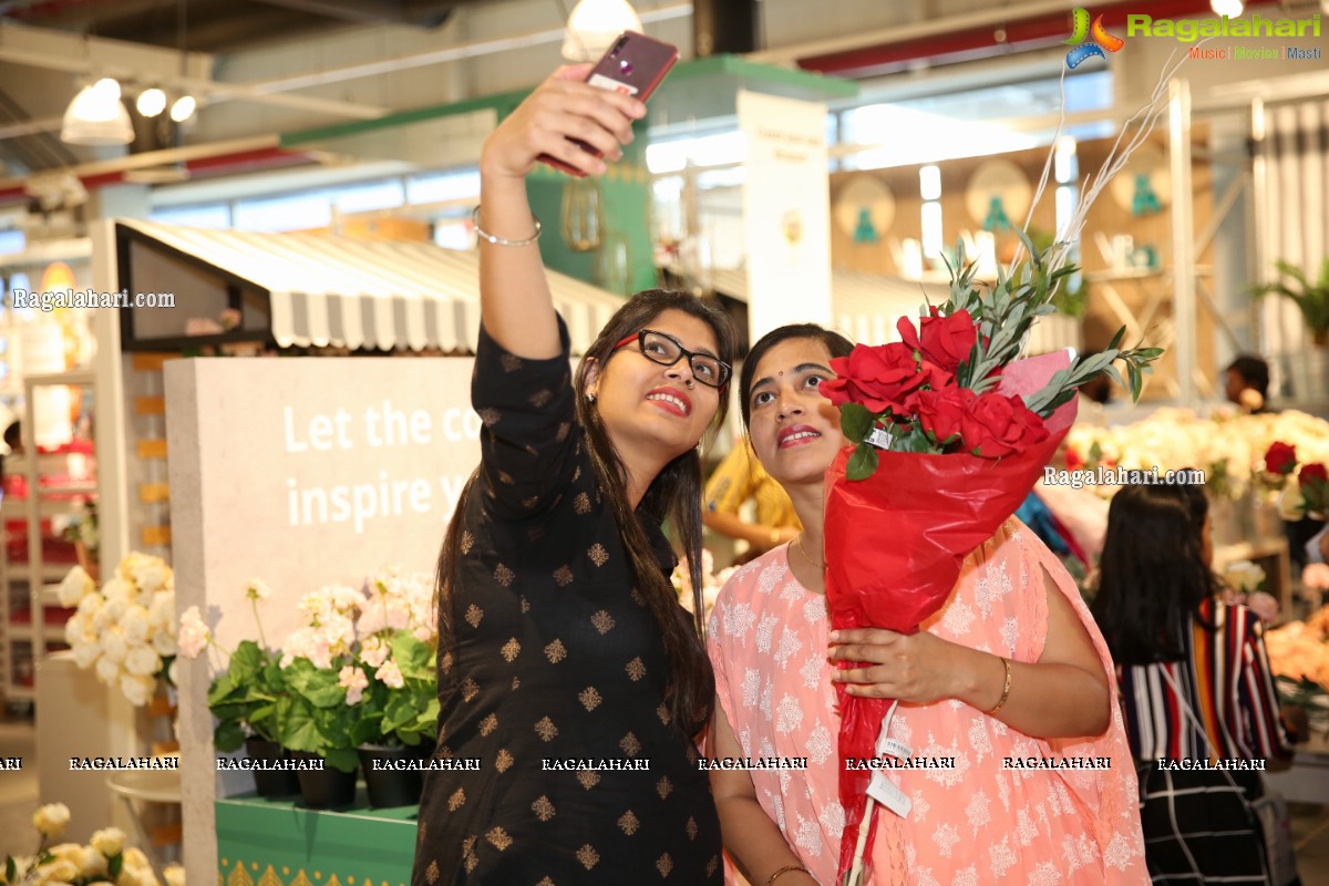 Bouquet making workshop at IKEA Hyderabad