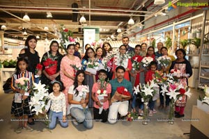 Bouquet making workshop at IKEA Hyderabad