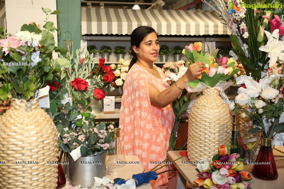 Bouquet making workshop at IKEA Hyderabad