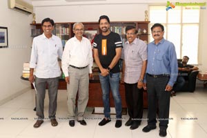 Naandi Movie Team Success Tour at VVIT College Guntur