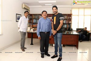 Naandi Movie Team Success Tour at VVIT College Guntur