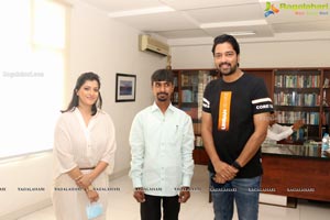 Naandi Movie Team Success Tour at VVIT College Guntur