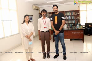 Naandi Movie Team Success Tour at VVIT College Guntur