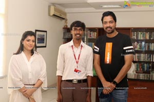 Naandi Movie Team Success Tour at VVIT College Guntur