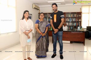 Naandi Movie Team Success Tour at VVIT College Guntur